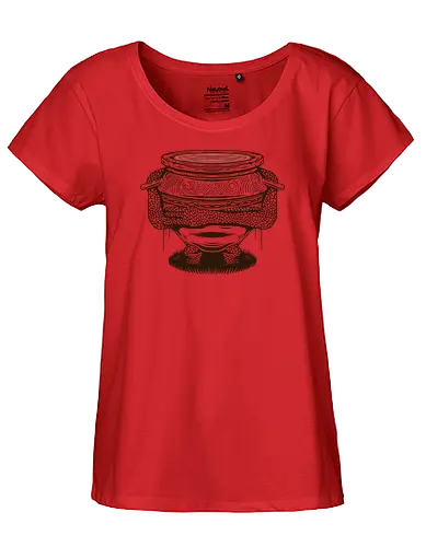 The Pot - soulsgame, soulslike, elder, ring, gaming - Fairtrade Girl Shirt