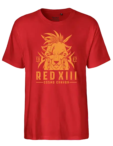 Red XIII - Nanaki, final, fantasy, gaming, jrpg - Fairtrade T-Shirt