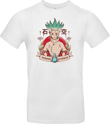 Power of Science - science, Stone, anime, manga, Senku - Standard T-Shirt