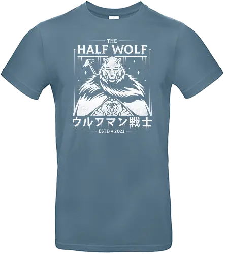 Half Wolf Knight - elder, ring, gaming, soulslike - Standard T-Shirt