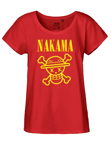 Nakama - piece, pirate, Grunge, mashup - Fairtrade Girl Shirt