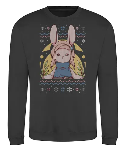 Loporrit Christmas - weihnachten, christmas, ugly, final, fantasy, gaming, swter - Sweatshirt
