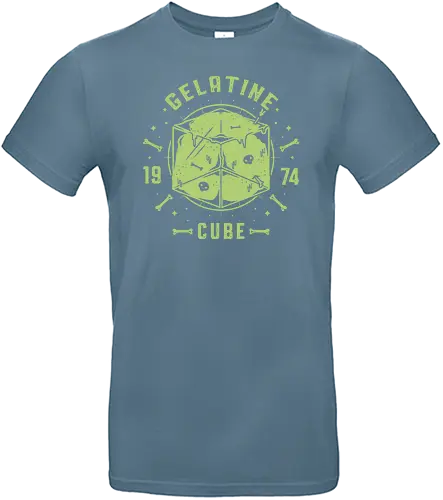 Gelatine Cube - dungeon, dragon, gelatine, pen and paper - Standard T-Shirt