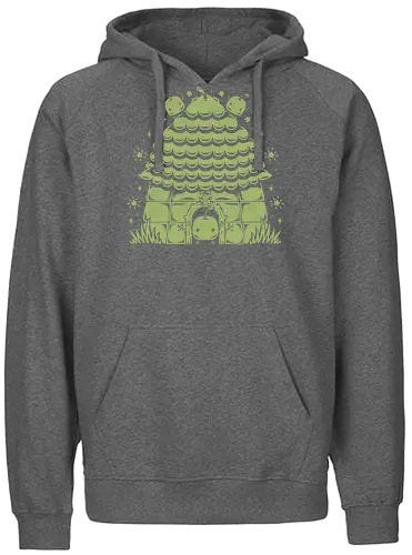 The Hut - valley, Farming, gaming - Fairtrade Hoodie