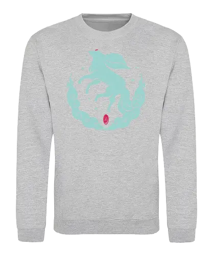 Ruby Magical Creature - gaming, fantasy, fox, cute, creature - Sweatshirt