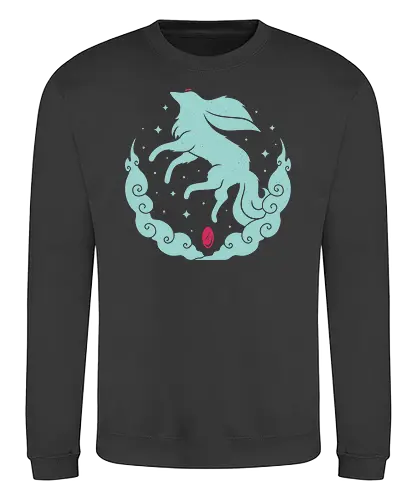 Ruby Magical Creature - gaming, fantasy, fox, cute, creature - Sweatshirt