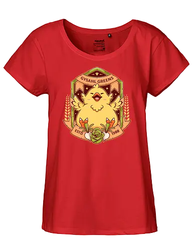 Fat Kweh Gysahl Greens - final, fantasy, kweh, gaming - Fairtrade Girl Shirt
