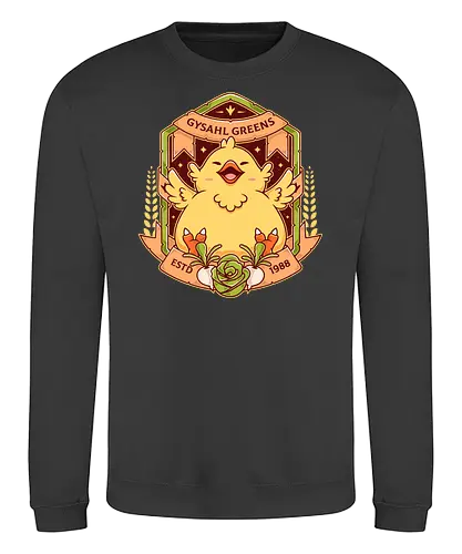 Fat Kweh Gysahl Greens - final, fantasy, kweh, gaming - Sweatshirt