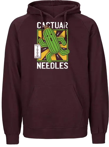 Cactus - final, fantasy, monster, Cactus - Fairtrade Hoodie