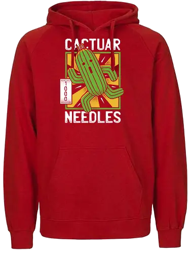 Cactus - final, fantasy, monster, Cactus - Fairtrade Hoodie