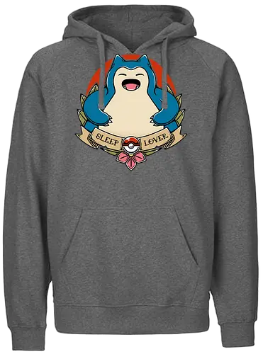 Sleep Lover - sleep, love, relax, pocket, monster - Fairtrade Hoodie