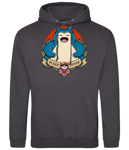 Sleep Lover - sleep, love, relax, pocket, monster - Standard Hoodie