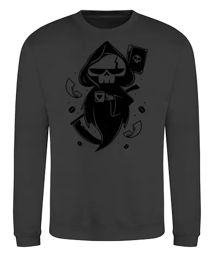 Paperwork & Coffee - tod, coffee, kaffee, dth - Sweatshirt