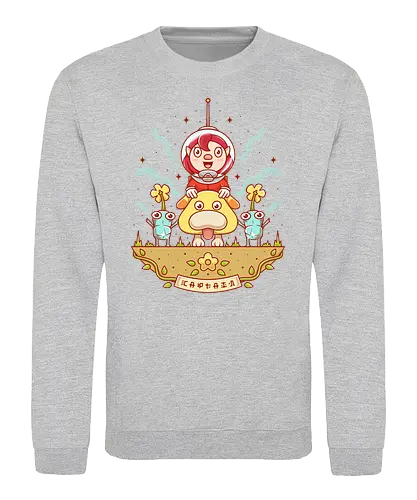 The Captain - gaming, alien, captain, plants - Sweatshirt