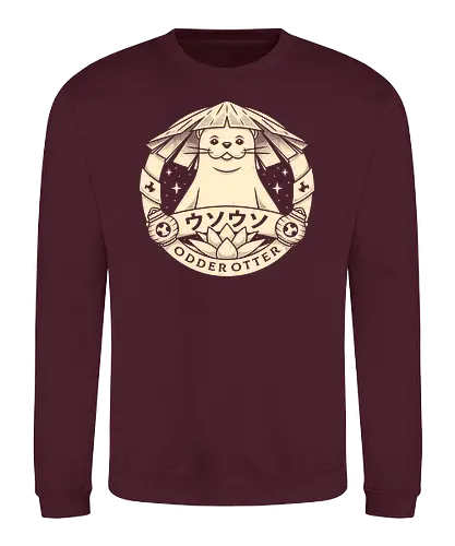 The Odder Otter - final, fantasy, otter, gaming, Mmorpg - Sweatshirt