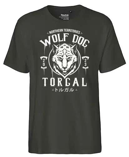 Torgal Wolf - wolf, dog, torgal, final, fantasy - Fairtrade T-Shirt