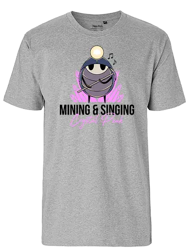 Singing & Mining - Hollow, knight, bug, gaming - Fairtrade T-Shirt