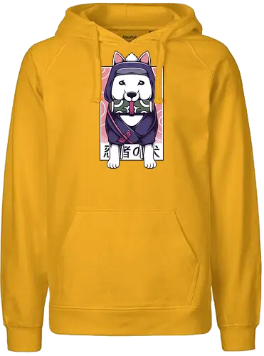 Ninja Dog - cute, ninja, Dogo - Fairtrade Hoodie