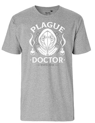 Darkest Plague Doctor Class - Plague, doctor, Pest - Fairtrade T-Shirt