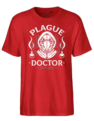 Darkest Plague Doctor Class - Plague, doctor, Pest - Fairtrade T-Shirt