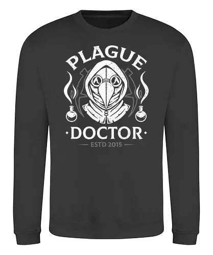 Darkest Plague Doctor Class - Plague, doctor, Pest - Sweatshirt