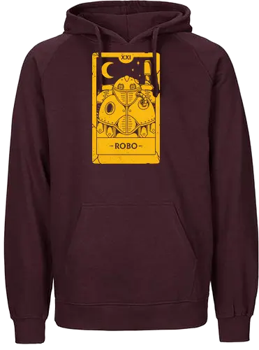 Robo Tarot Card - final, fantasy, companion, tarot - Fairtrade Hoodie