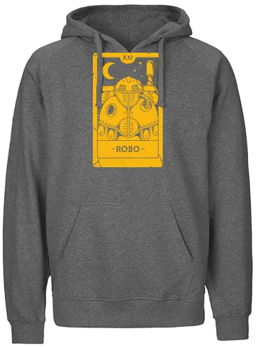 Robo Tarot Card - final, fantasy, companion, tarot - Fairtrade Hoodie