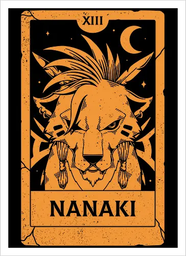 Nanaki Tarot Card