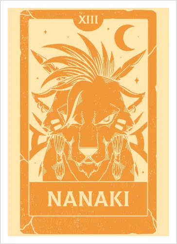 Nanaki Tarot Card