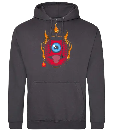 Okuri Chochin - oni, yokai, demon - Standard Hoodie
