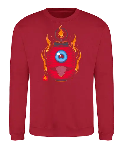 Okuri Chochin - oni, yokai, demon - Sweatshirt