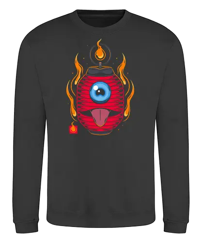 Okuri Chochin - oni, yokai, demon - Sweatshirt