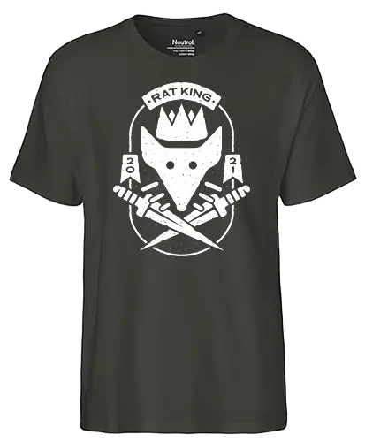 The Rat King - ratte, king, könig, kingdom - Fairtrade T-Shirt