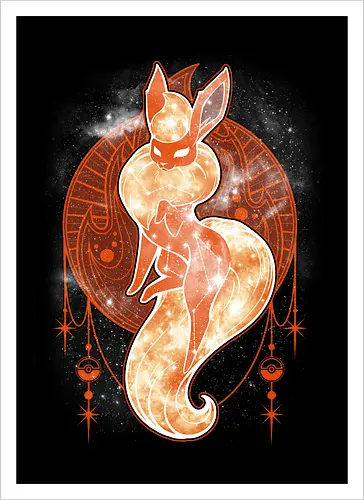 Starry Sky of Fire
