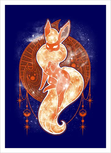 Starry Sky of Fire