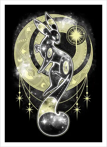 Starry Black Moon