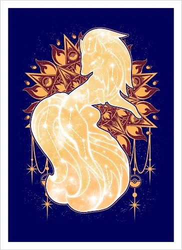 Starry Fire Kitsune
