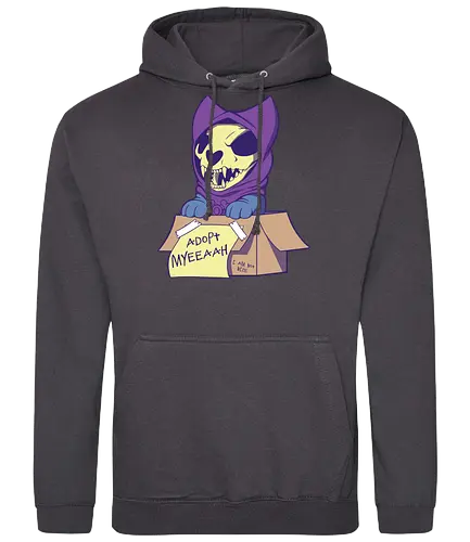 Adopt Myh! - skeletor, myaah, dog, skeleton, Adopt me, Not nice, motu - Standard Hoodie