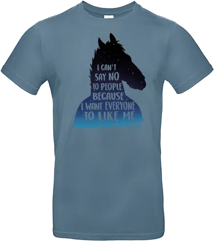 Can't Say No - Bojack, Horseman, horse, series, depression, pferd, Anthropomorph - Standard T-Shirt