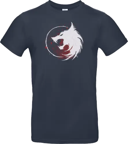White Wolf - witcher, wolf, serie, gaming, white - Standard T-Shirt