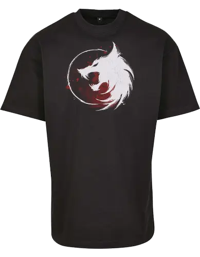 White Wolf - witcher, wolf, serie, gaming, white - BYB Oversize T-Shirt 