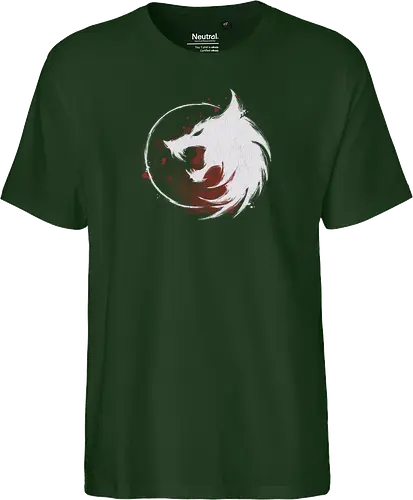 White Wolf - witcher, wolf, serie, gaming, white - Fairtrade T-Shirt