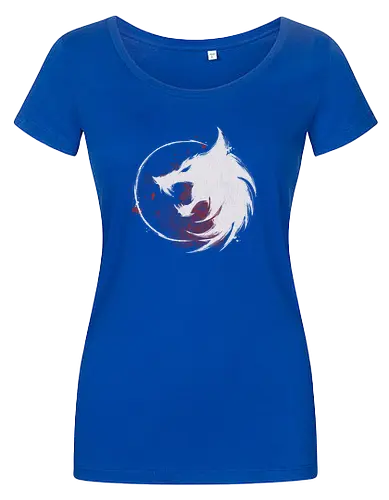 White Wolf - witcher, wolf, serie, gaming, white - Women T-Shirt