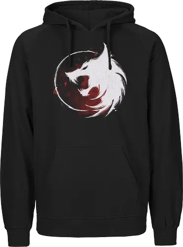 White Wolf - witcher, wolf, serie, gaming, white - Fairtrade Hoodie