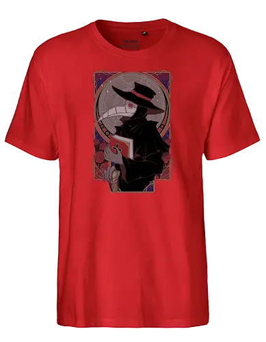 Dark Doctor - Pest, doktor, bird, raven, mask - Fairtrade T-Shirt