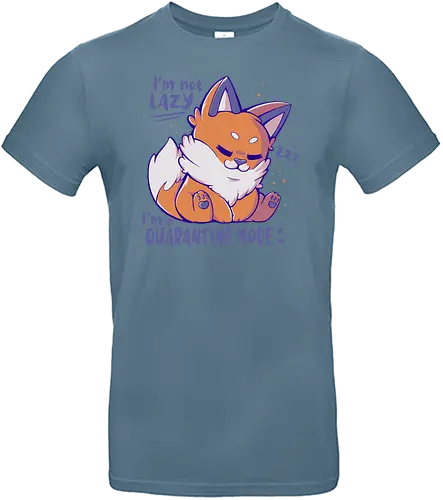 Quarantine Mode - Quarantäne, Social Distancing, Corona, fuchs, fox - Standard T-Shirt