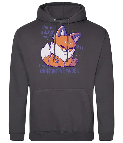 Quarantine Mode - Quarantäne, Social Distancing, Corona, fuchs, fox - Standard Hoodie