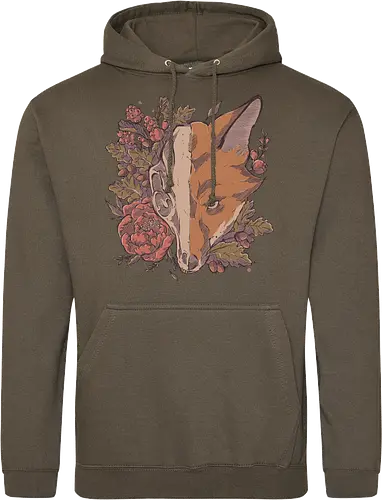 Autumn Fox Skull