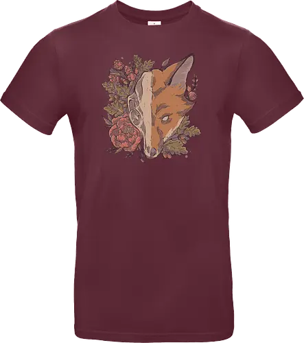 Autumn Fox Skull