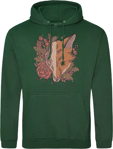 Autumn Fox Skull